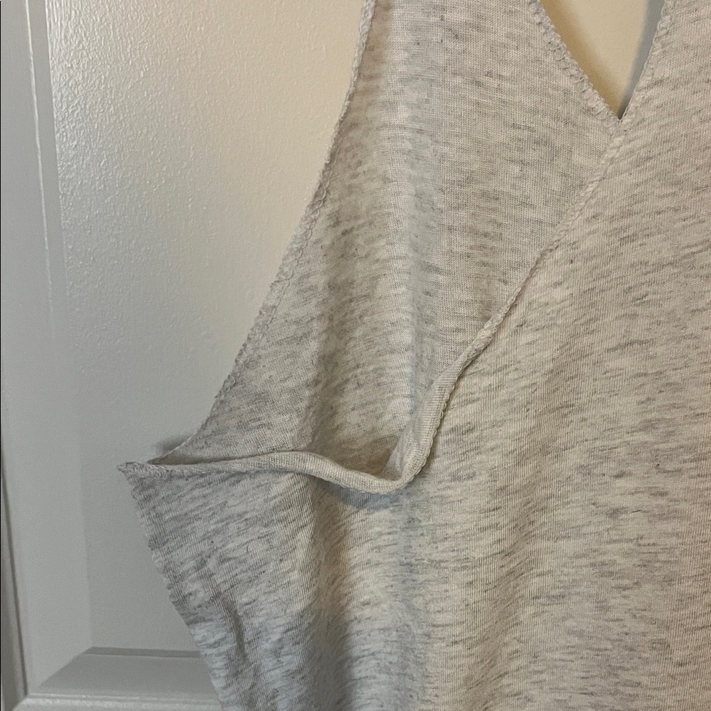 Gray Racerback Tank Top - Picture 6 of 7
